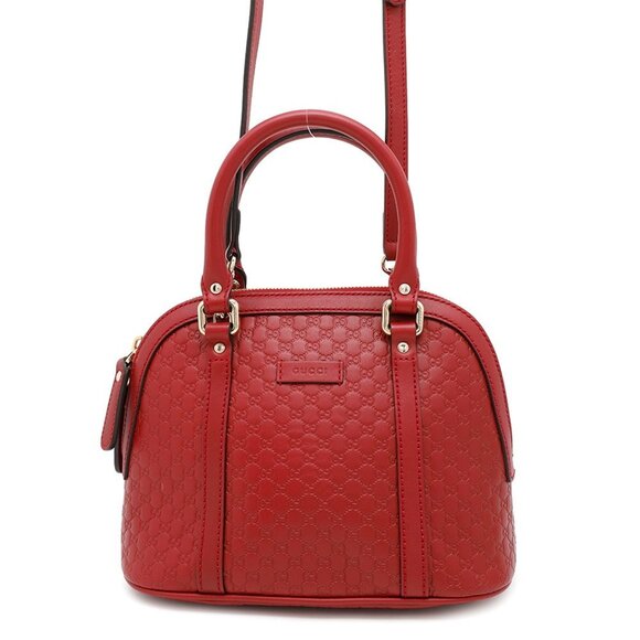 GUCCI Red Shoulder Bag - Picture 1 of 16
